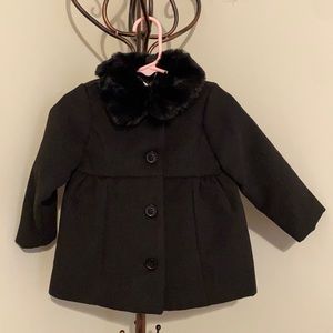 Toddler Black Coat